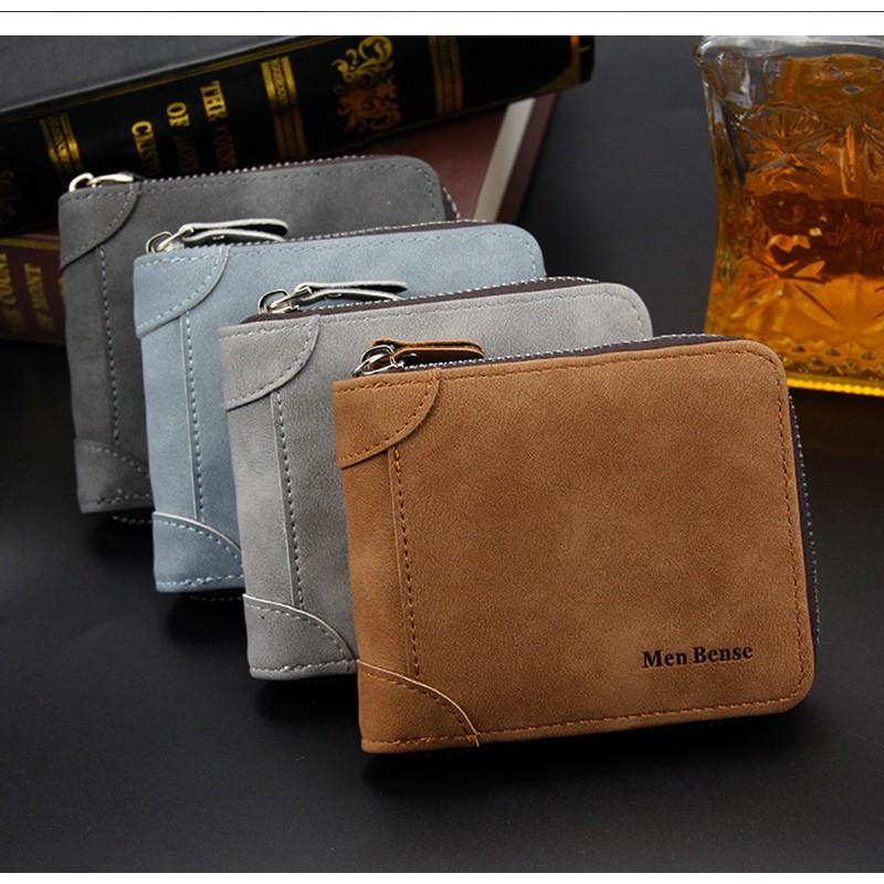 Bóp ví nam có khóa kéo thời trang tiện lợi kiểu dáng hàn quốc ví nam cầm tay cao cấp Mã: MB21