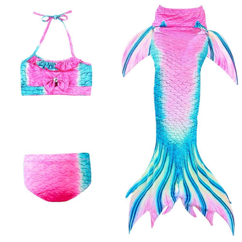 Mới Trẻ Em Nàng Tiên Cá Cosplay Bé Gái Bơi Bating Phù Hợp Với Nàng Tiên Cá Trang Phục Người Cá Cho Bé Gái Bộ Bơi Cho Bé Gái Đảng Quần Áo