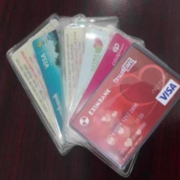 Hình ảnh Túi Đựng Căn Cước Công Dân Chứng Minh Thư Thẻ ATM Card Visit Bằng Lái Xe