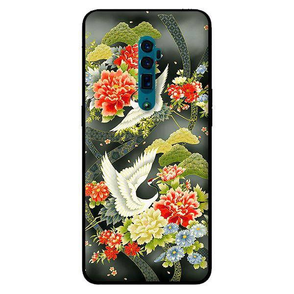 Ốp lưng dành cho Oppo Reno 10x - Hạc mẫu đơn 1 - hàng chính hãng
