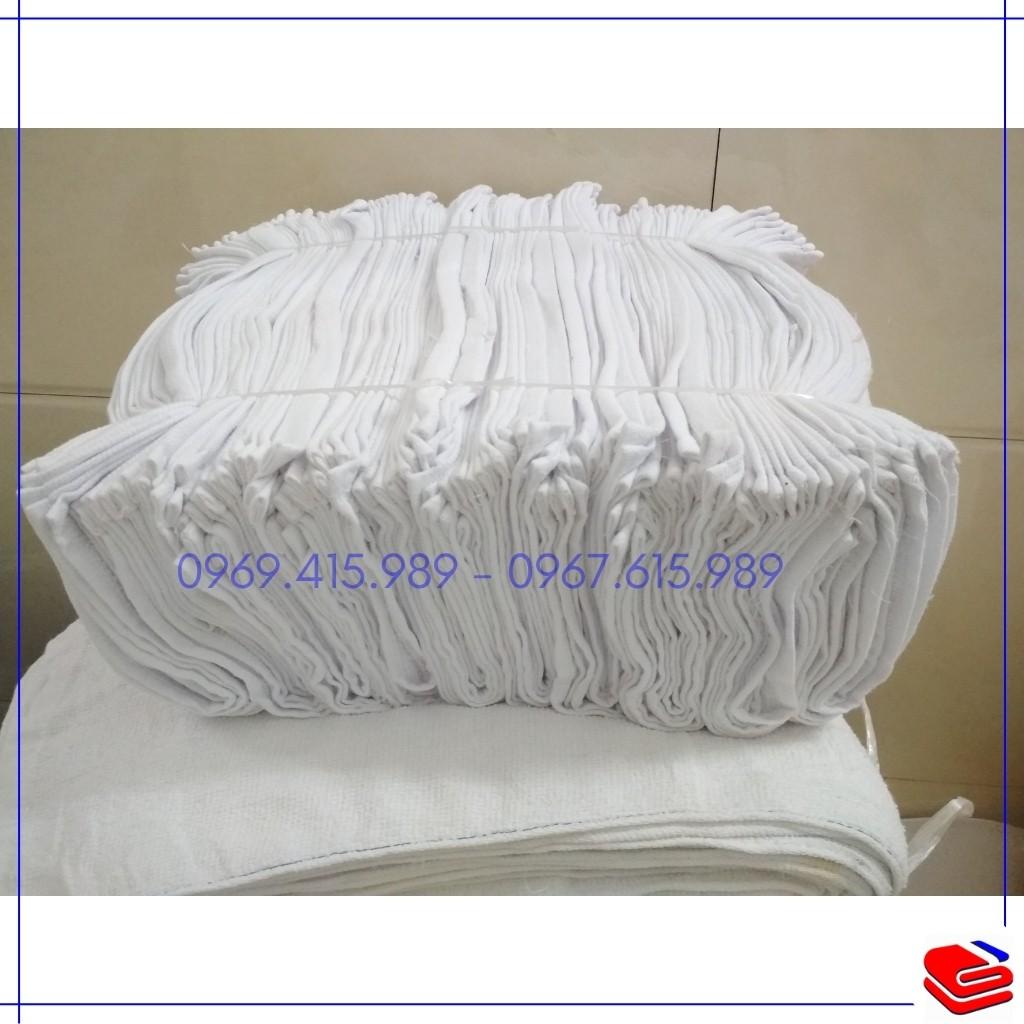 Khăn trắng nhỏ đa năng lau chùi mọi thứ, 100% cotton tự nhiên, bán rẻ xin đánh giá