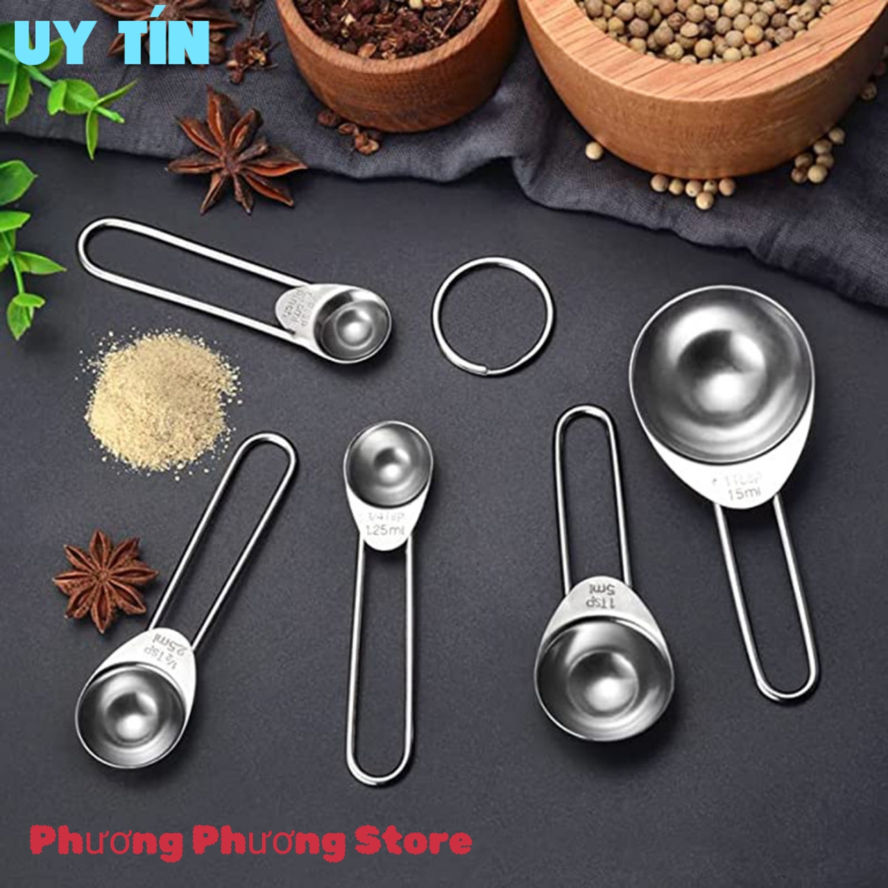 Thìa Đong Định Lượng Bằng Inox 304