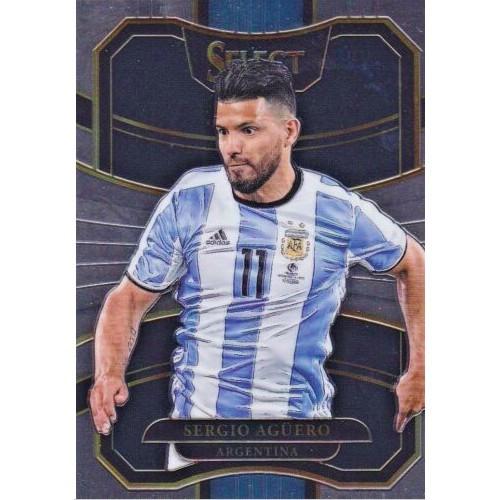 Thẻ Cầu Thủ/Thẻ Bóng Đá Sergio Aguero - Argentina Select Soccer Card  Hmah
