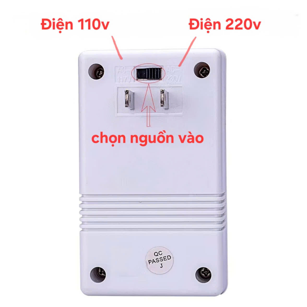 Ổ Chuyển Đổi Nguồn Điện, 2 Chiều Từ 110v sang 220v và Ngược Lại, Tiện Dụng Mang Đi Du Lịch US - JP - Đài - Takyhome8616