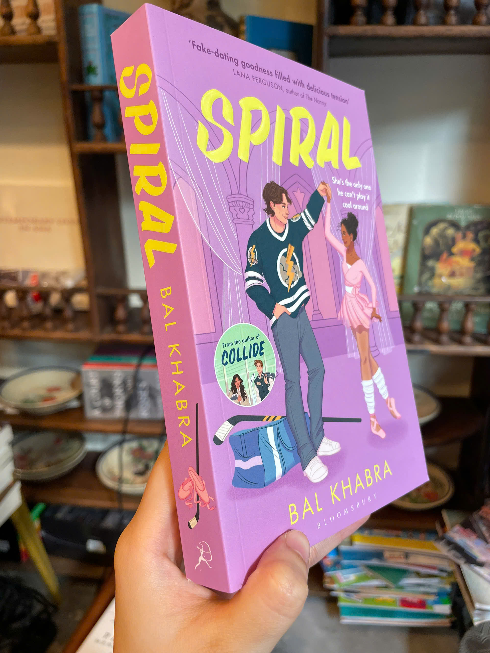 Sách - Spiral: Romance Novel by Bal Khabra (Sunday Times bestseller) | Ngoại văn lãng mạn Nhập khẩu