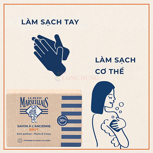 Xà bông Le Petit Marseillais (300g) - Hàng chính hãng