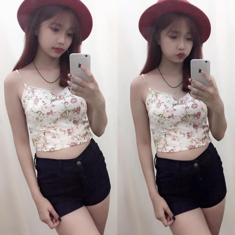 ÁO DÂY HOA CÚP NGỰC SALE