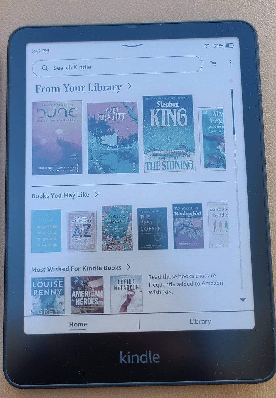 Máy đọc sách Kindle Colorsoft Signature Edition 32Gb, Màn hình màu 7 inch - Hàng chính hãng