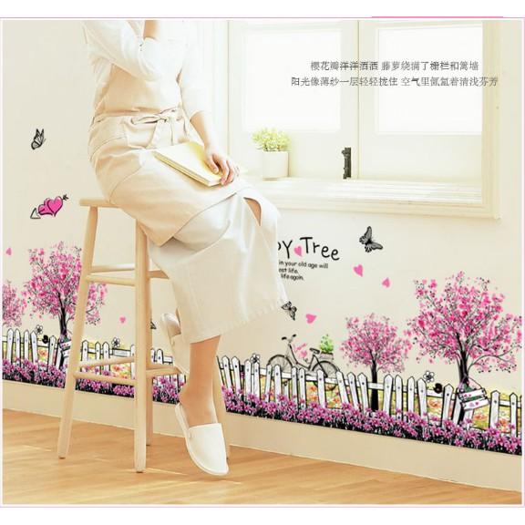 COMBO 2 TẤM DECAL TRANG TRÍ TƯỜNG TỰ CHỌN