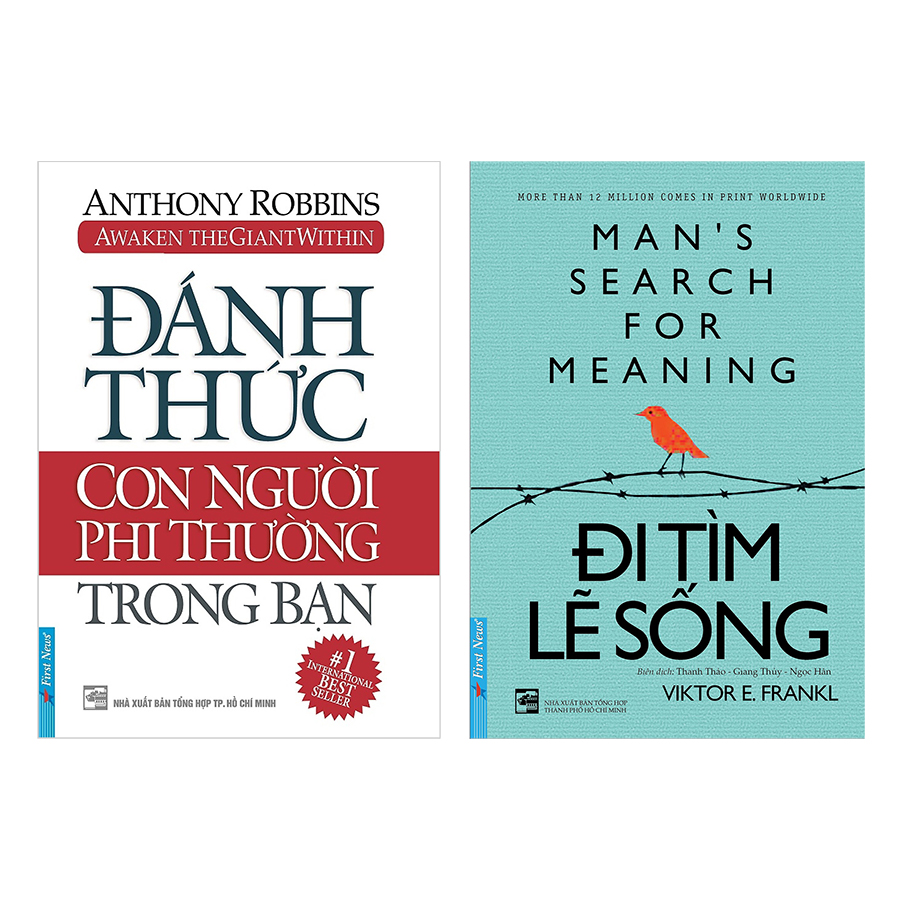 Combo Đánh Thức Con Người Phi Thường Trong Bạn  + Đi Tìm Lẽ Sống