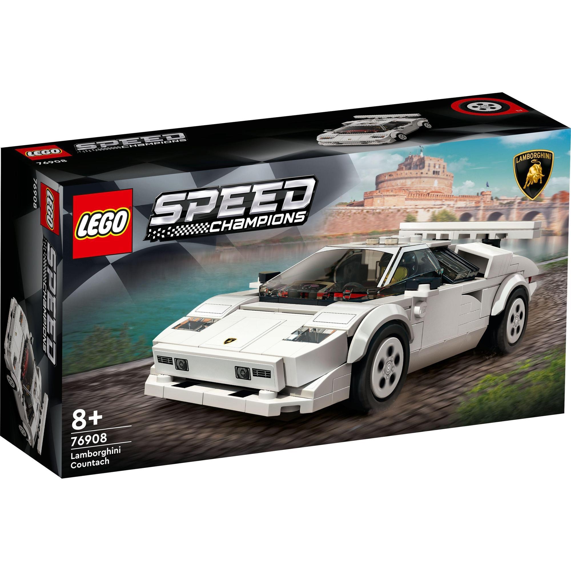 LEGO Speed Champions 76908 Siêu Xe Lamborghini Countach (262 chi tiết)