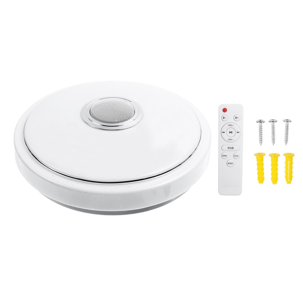 Đèn Ốp Trần 120 LED RGB Tích Hợp Loa Bluetooth Nghe Nhạc Không Dây Kết Nối Điện Thoại Qua APP Cao Cấp - Hàng Nhập Khẩu