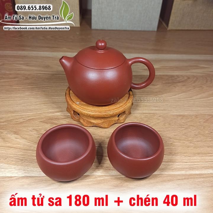 Chén tử sa cao cấp Nghi Hưng Nâu Đỏ - pha trà, trà đạo - chuyên trà ô long, trà thái nguyên