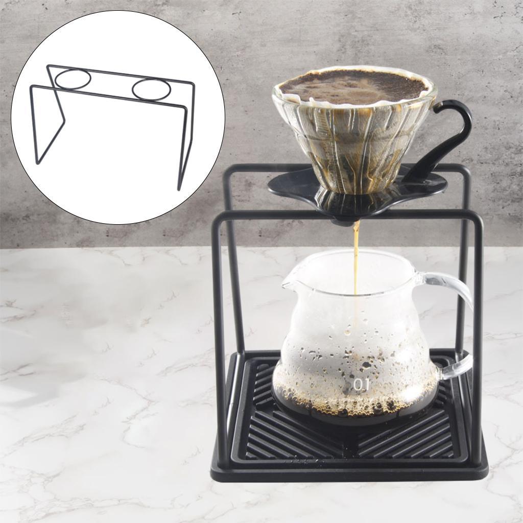 Stainless Steel Coffee Dripper Stand Household for Restaurant Office