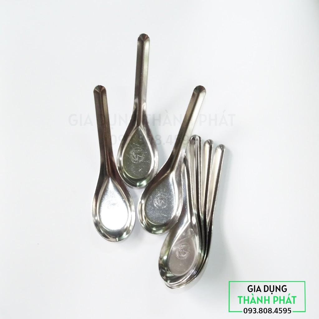 SET 10 MUỖNG CANH DÀI INOX SÁNG BÓNG