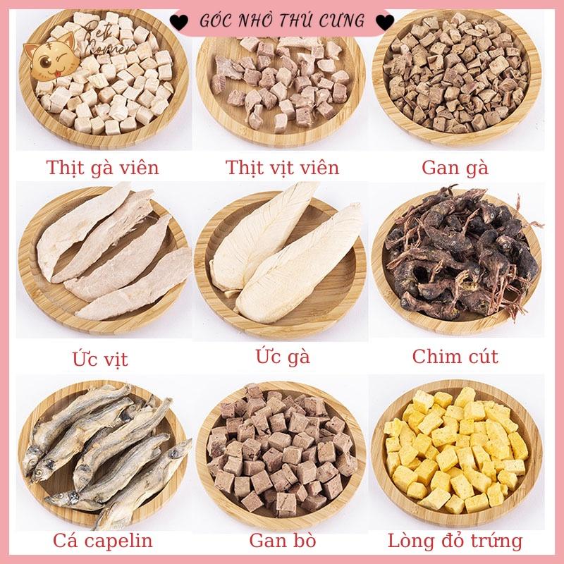 Thức ăn sấy khô cho chó mèo