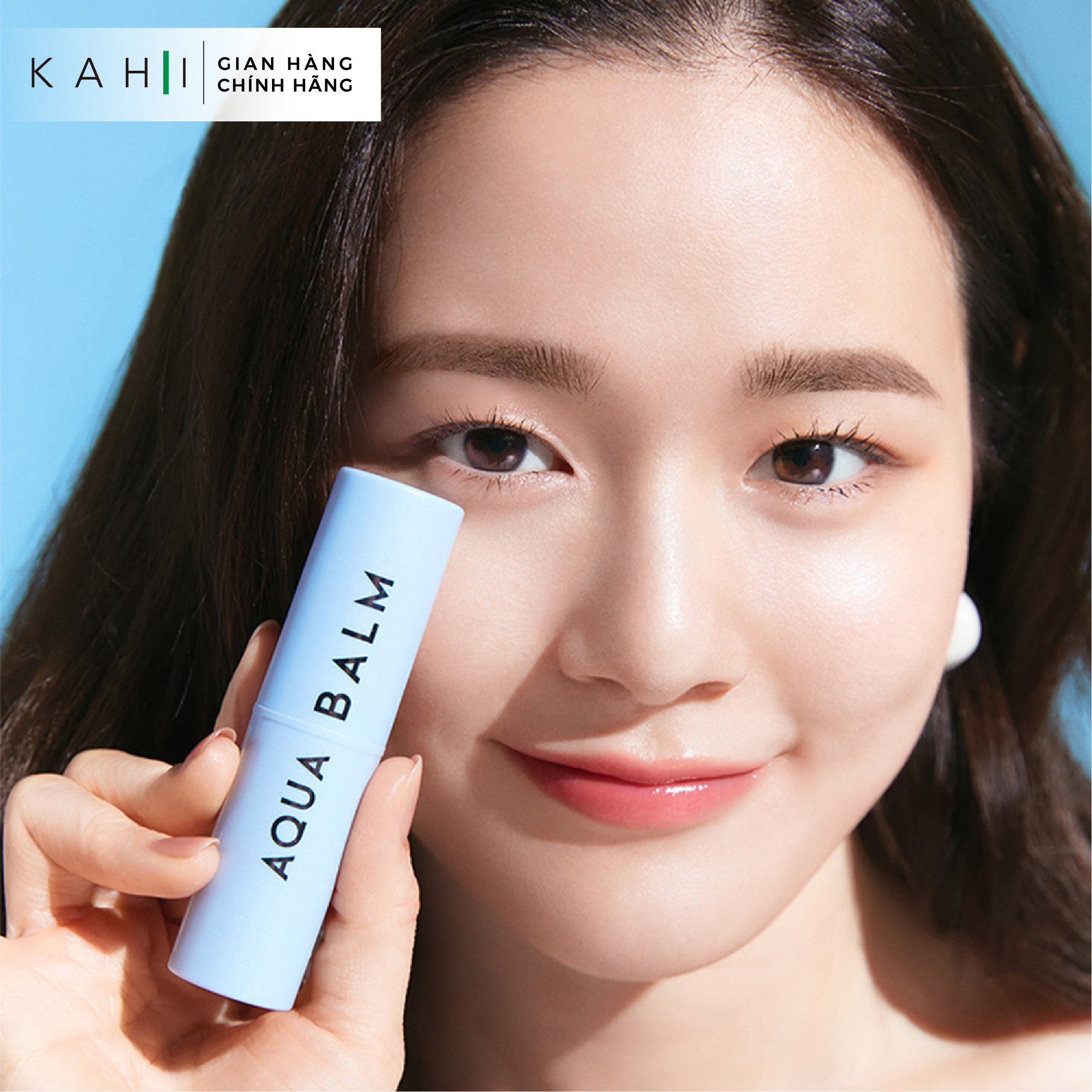 Sáp Dưỡng Ẩm Kahi Aqua Balm - Giữ Ẩm &amp; Chống Nắng 9g