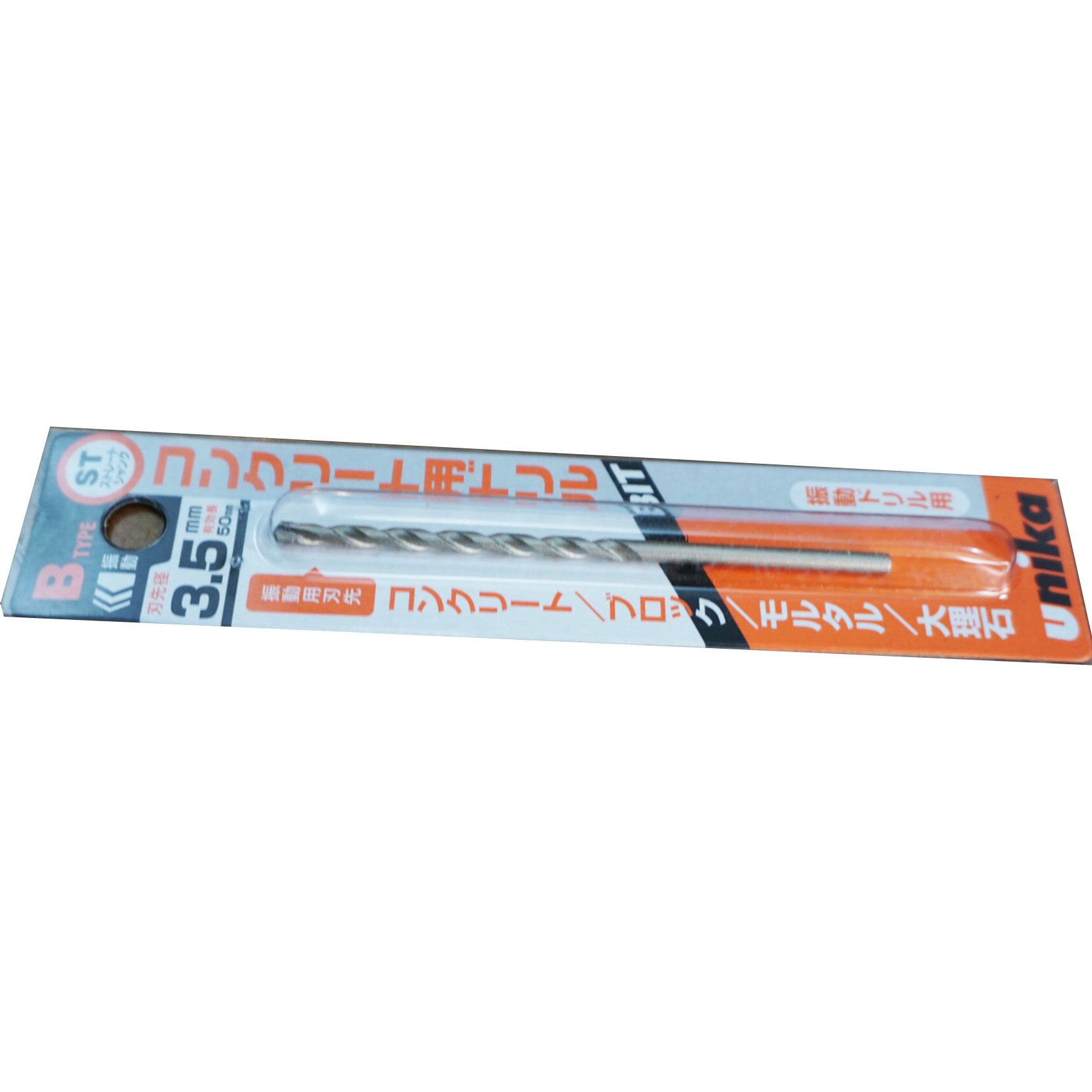 Combo Vít bê tông 4mm đầu bằng F432 & Mũi khoan bê tông 3.5mm đuôi kẹp Unika