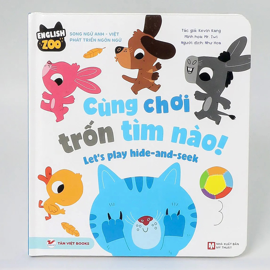 English Zoo - Cùng Chơi Trốn Tìm Nào – Let’s play hide-and-seek - Song Ngữ Anh -Việt