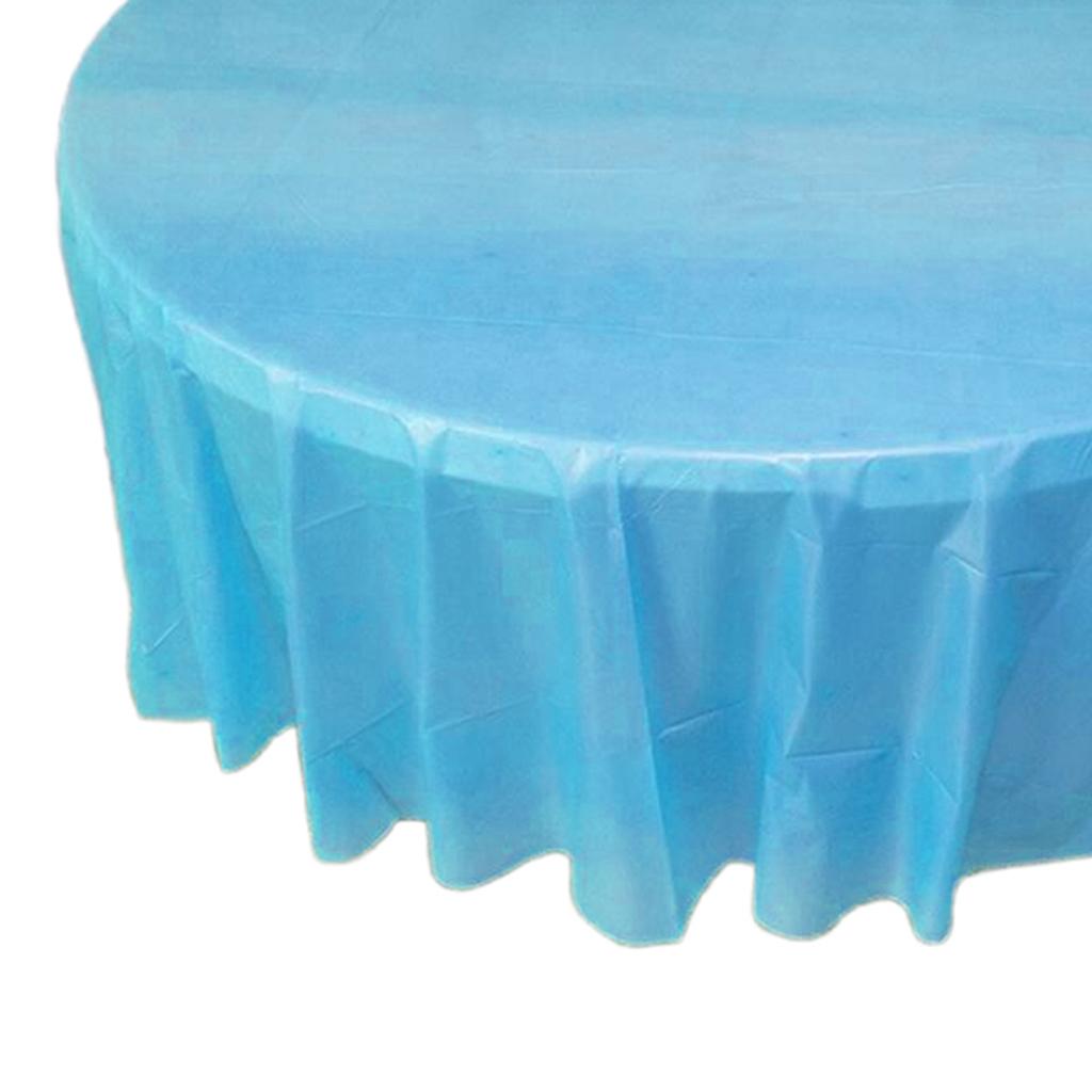Round Disposable Table Cloth Tablecloths Wedding Birthday Party