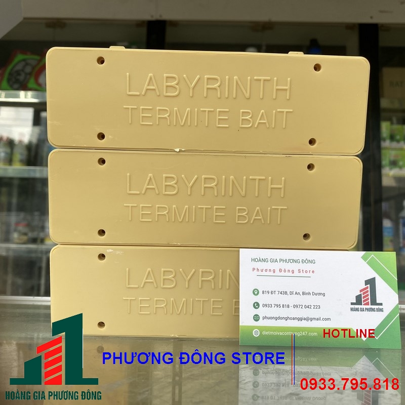 LABYTHRIN TERMITE BAIT STATION (Hộp nhựa nhử mối)