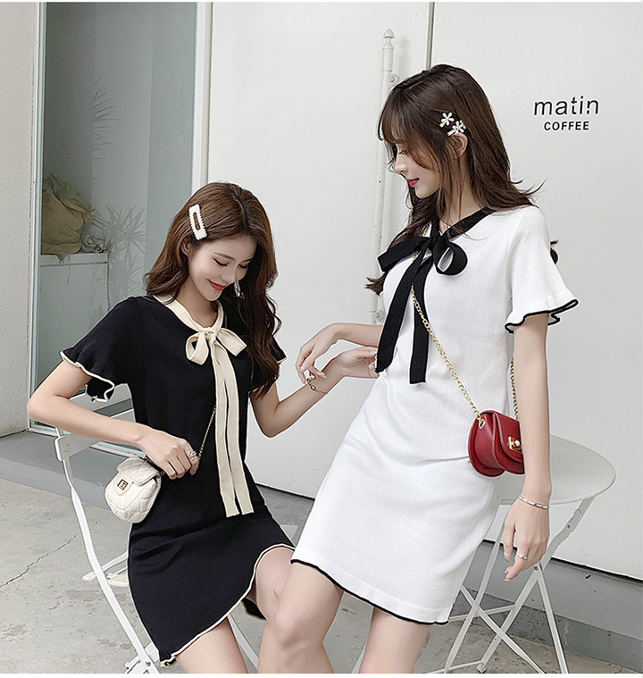 Đầm len suông dễ thương RD033