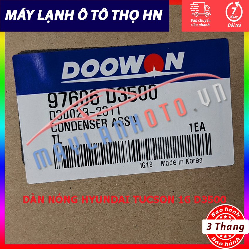Dàn nóng Hyundai Tucson đời 2016 Hàng xịn Hàn Quốc