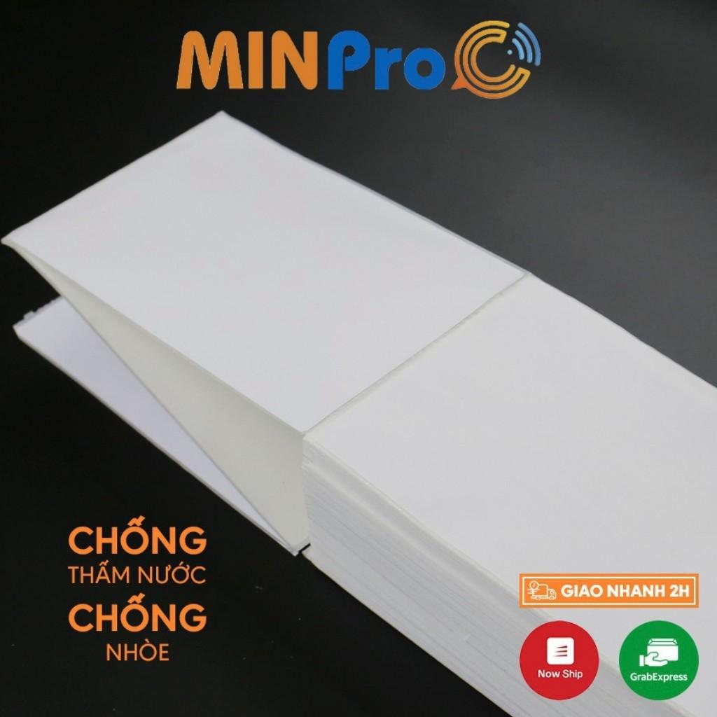 4000 tờ Giấy in nhiệt A6 100x150 (nhập VN) 3 lớp dùng cho máy in nhiệt chuyên dụng, in đơn hàng TMDT, tem barcode