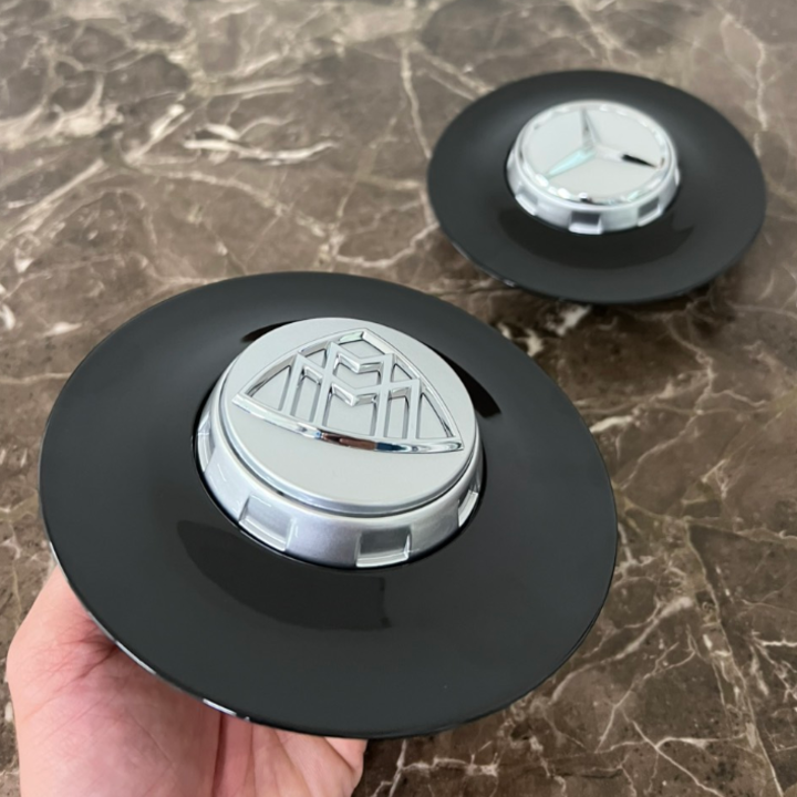 1 chiếc Logo chụp mâm, ốp lazang bánh xe ô tô dành cho Maybach và MERCEDES mã  ZGS-003