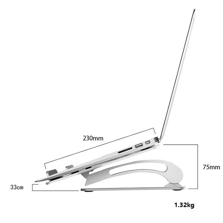 Đế quạt tản nhiệt dành cho laptop, macbook tùy chỉnh độ cao D2 Stand