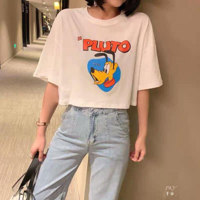 Áo croptop, áo kiểu, áo nữ, áo uzzlang, áo croptop cotton, áo croptop tay ngắn, áo croptop giá rẻ, áo croptop pluto