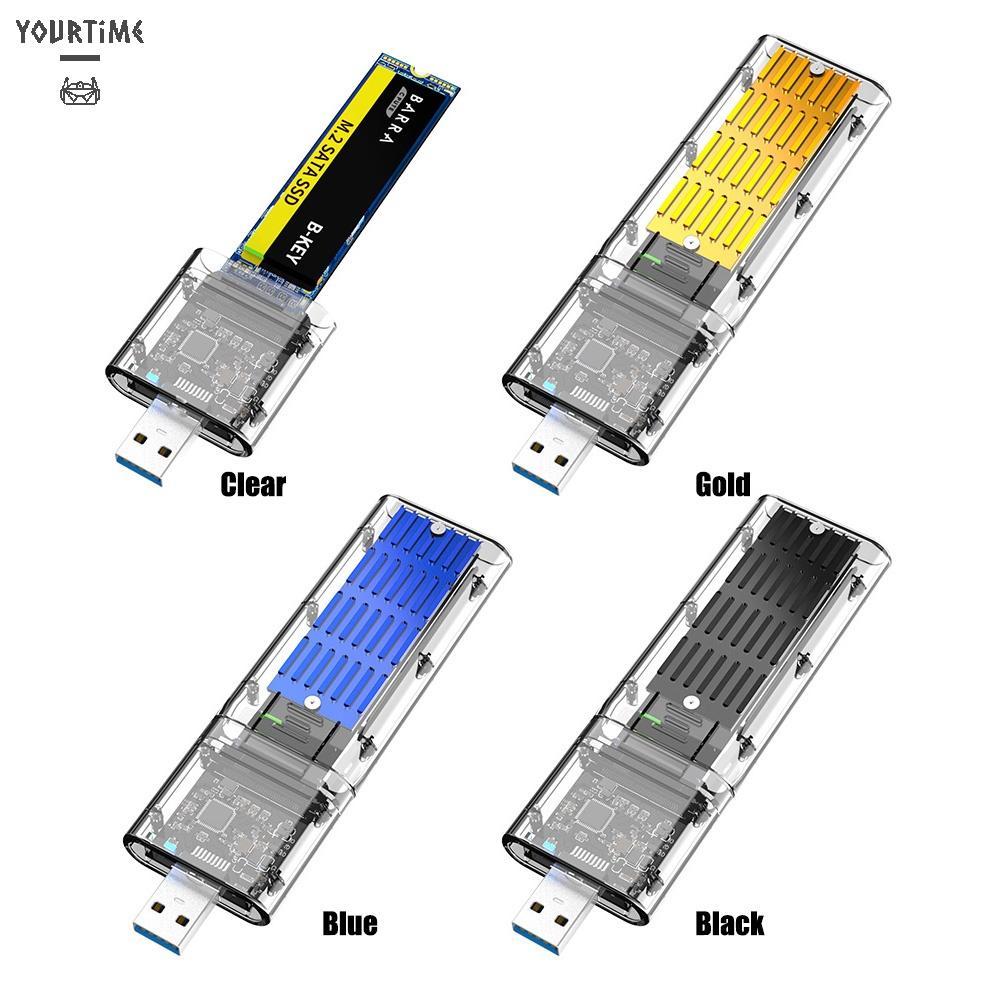 Hộp đựng ổ cứng M2 SSD M.2 sang USB3.0 Gen 1 5Gbps SATA NGFF SSD