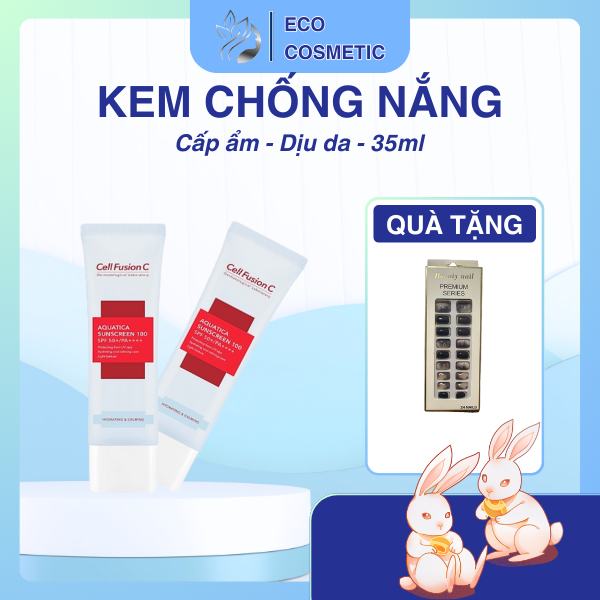 KEM CHỐNG NẮNG CẤP ẨM DỊU DA CELL FUSION C AQUATICA SUNSCREEN 100 SPF 50+/PA++++ 35ML