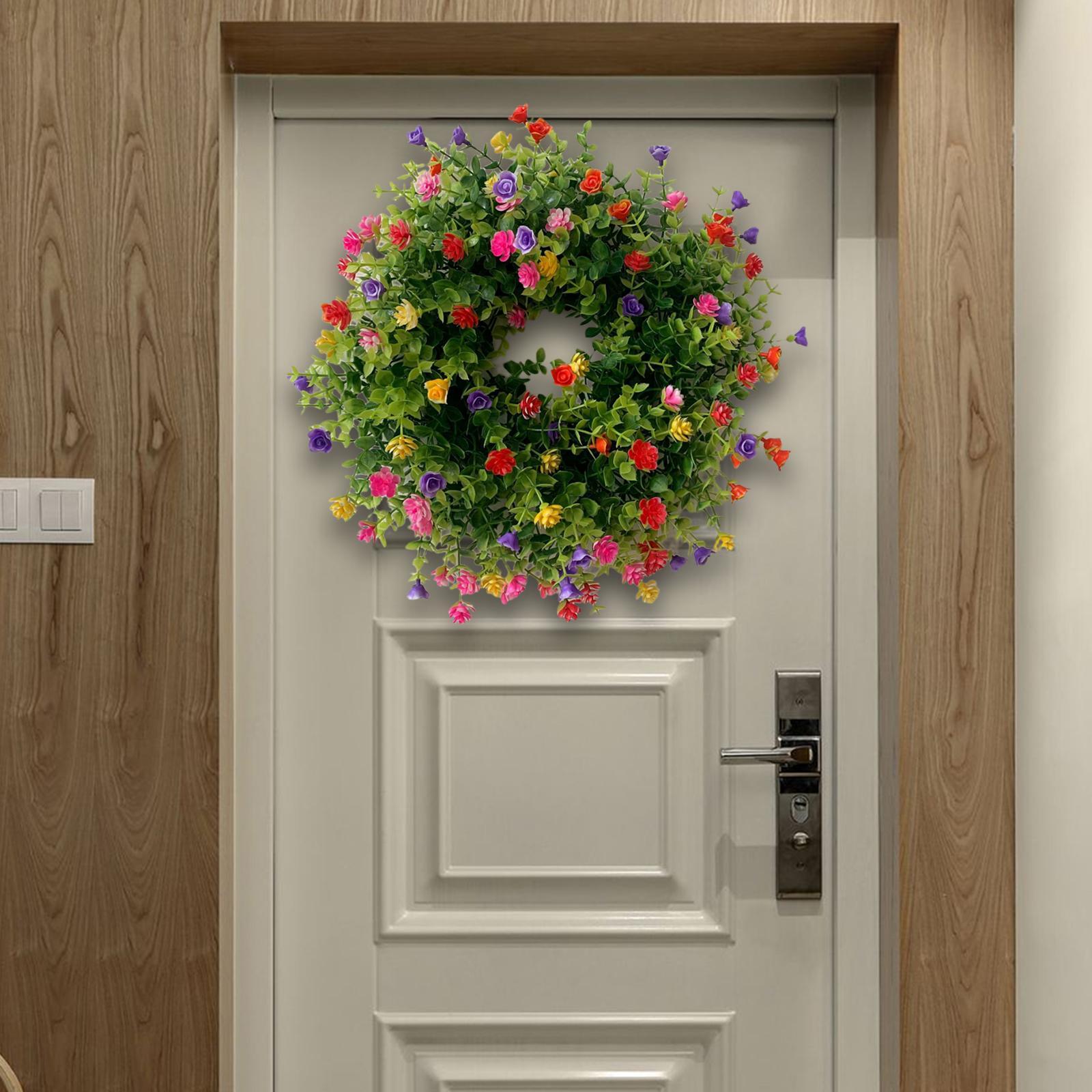 Gypsophila Wreath Floral Wreath for Festival Celebration Wedding Party