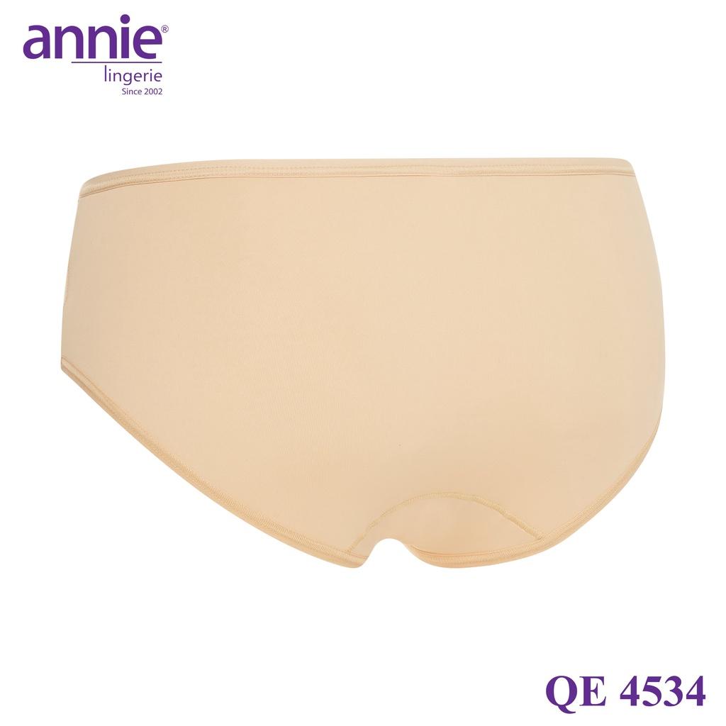 Hình ảnh Quần lót nữ trơn thun lạnh, lưng thấp cao cấp annie 4534 ôm sát cơ thể, không cộm, cấn, trẻ trung, mềm mịn, thoáng mát