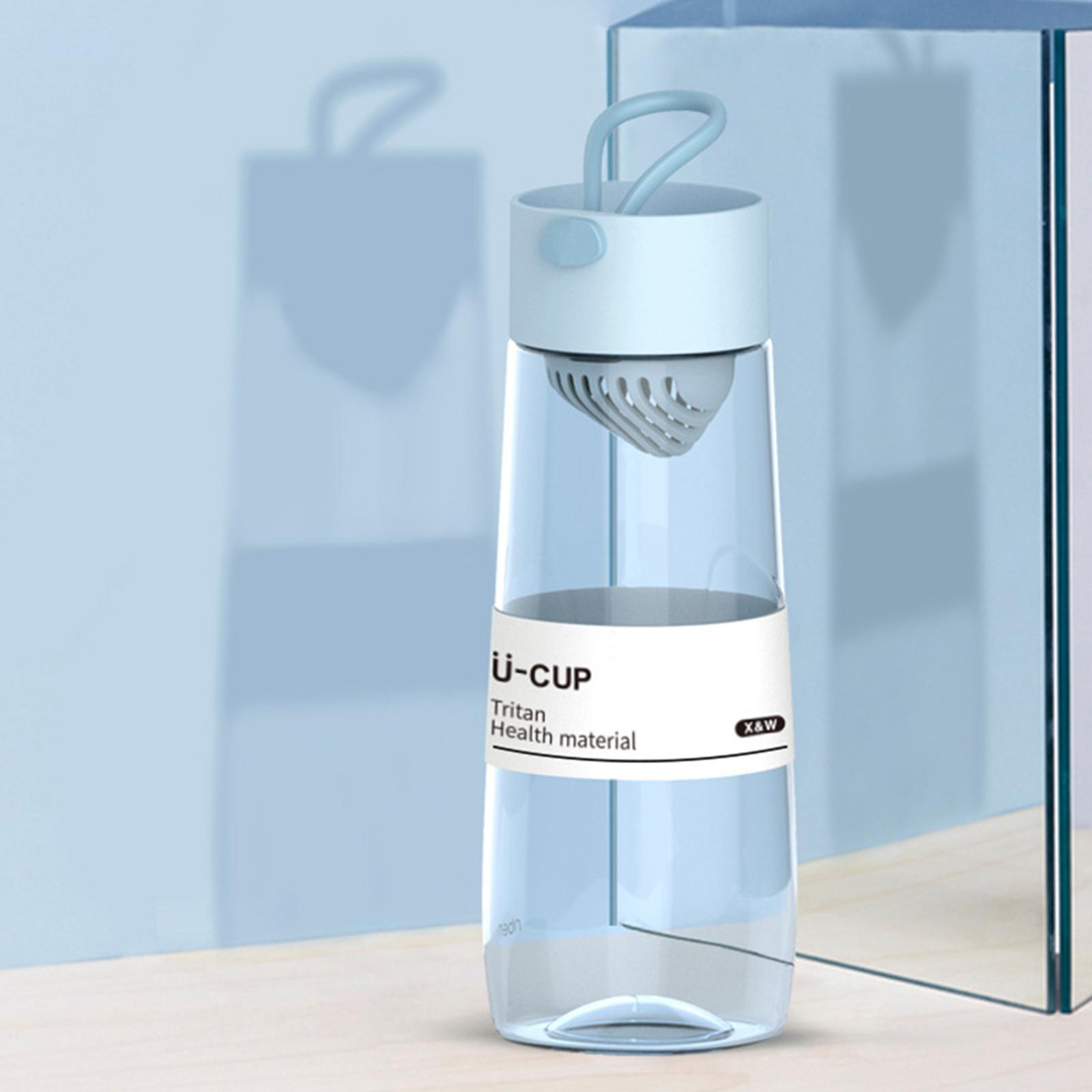 Chai Nước 500Ml Có Tay Cầm Kèm Bộ Lọc Trà Nhẹ Chống Rò Rỉ Tritan Bpa