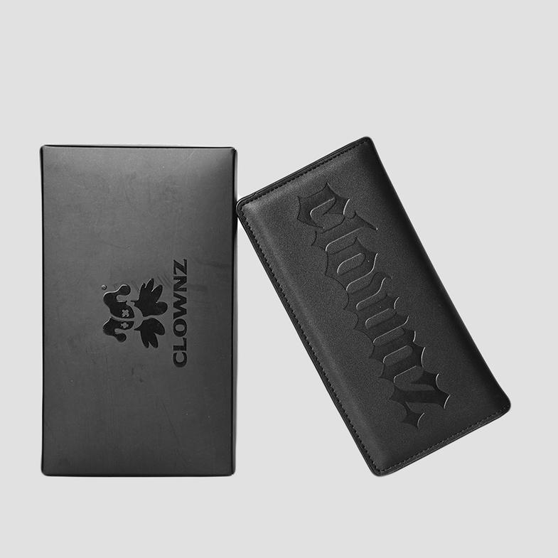 Ví dài Gothic Logo Long Wallet, bóp nam đựng thẻ nhiều ngăn unisex cao cấp