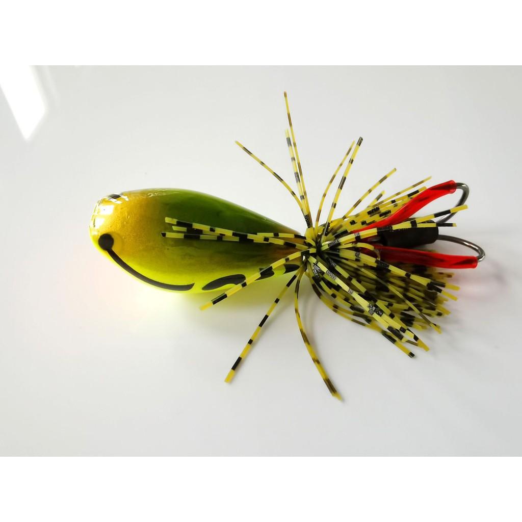 Mồi giả câu lure cá lóc, Nhái hơi Thunder Frog 8,6g siêu nhậy