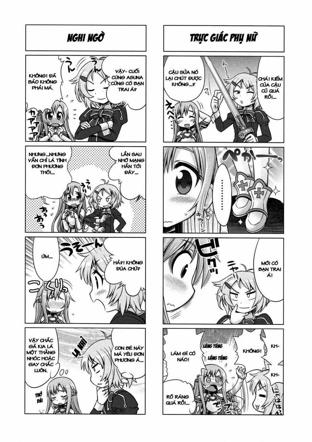 swort art online - 4koma chapter 3 7