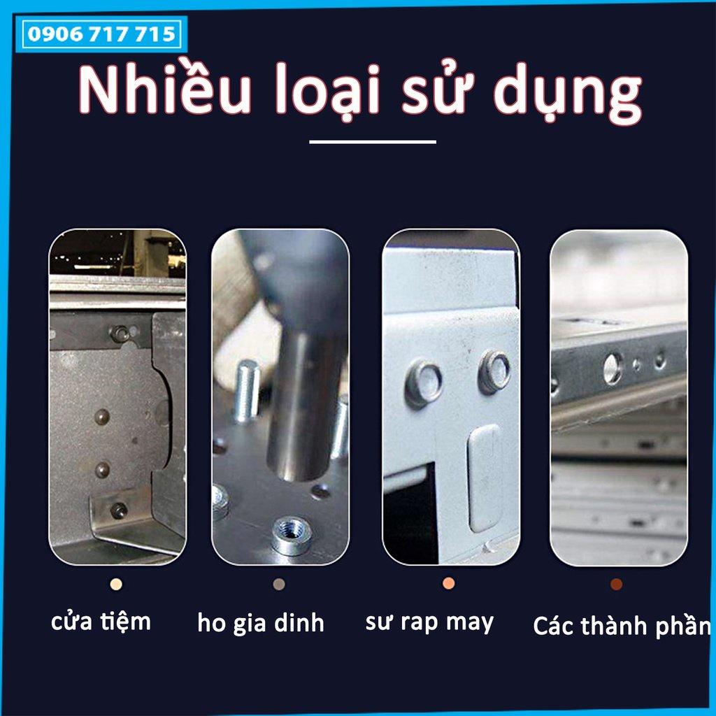 Kìm rút ốc tán Bộ 86 dụng cụ gồm đai ốc, đinh tán hệ mét và cờ lê loại M3 M4 M5 M6 M8