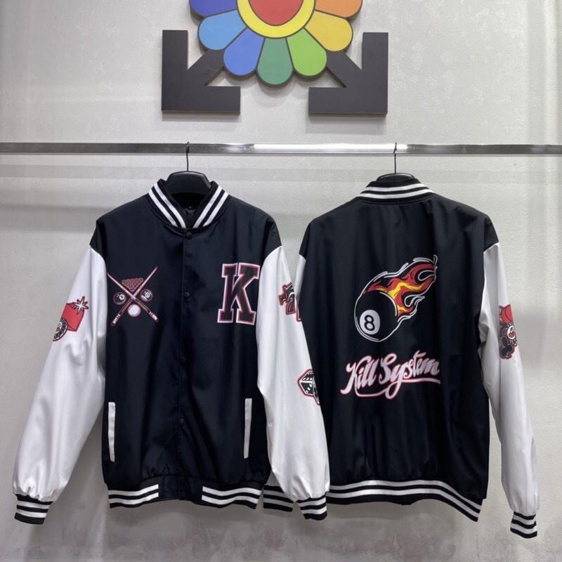 Áo khoác dù dù 2 lớp Unisex TiC087 BOMBER form rộng, chất liệu