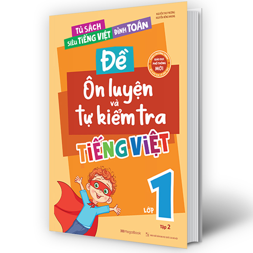 Combo 4 Cuốn Đề Ôn Luyện Và Tự Kiểm Tra Toán + Tiếng Việt Lớp 1