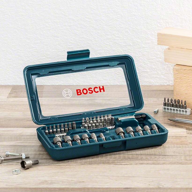 Bộ vặn vít đa năng Bosch 46 món