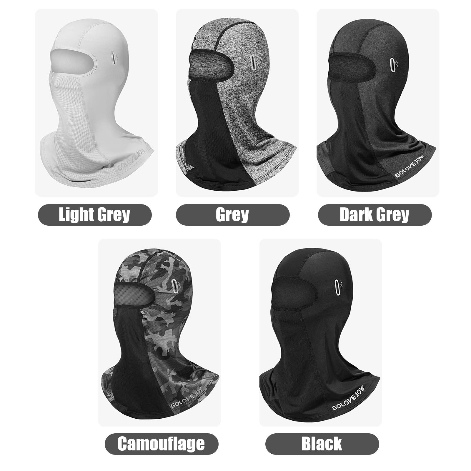 Mặt Nạ Phủ Đầu Balaclava Có Lỗ Cho Kính Râm Bảo Vệ Chống Nắng Chống Tia Cực Tím Đi Xe Đạp