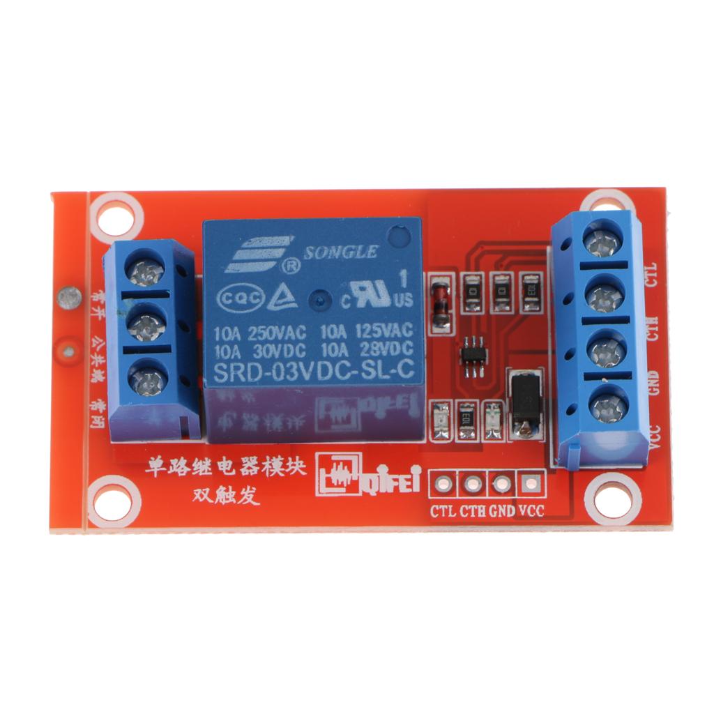 3V 1 Channel Relay Board Module Optocoupler LED for   PiC ARM AVRC