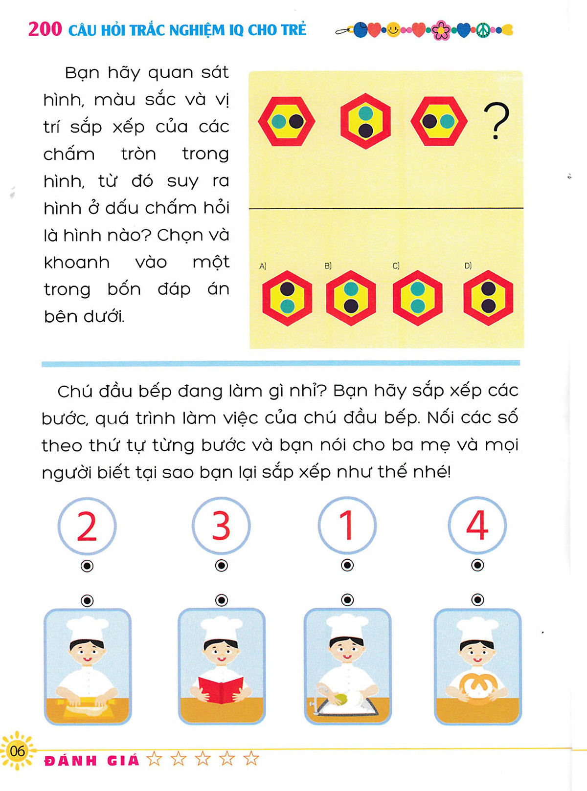 Combo 200 Câu Hỏi IQ Cho Trẻ Cấp Độ 1 và cấp độ 2