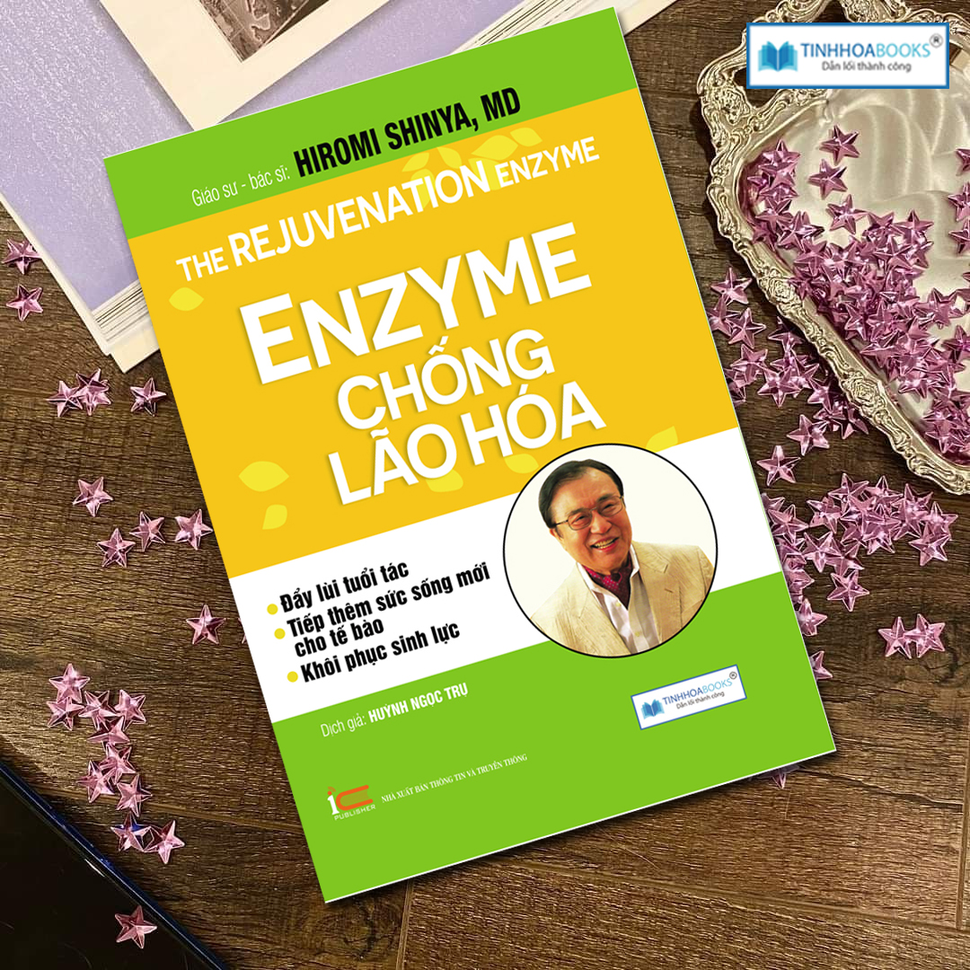 Combo sách: Nhân Tố Vi Sinh + Enzyme Chống Lão Hoá + Ăn lành sống mạnh Trái đất thêm xanh - Sức mạnh của chế độ ăn thuần thực vật