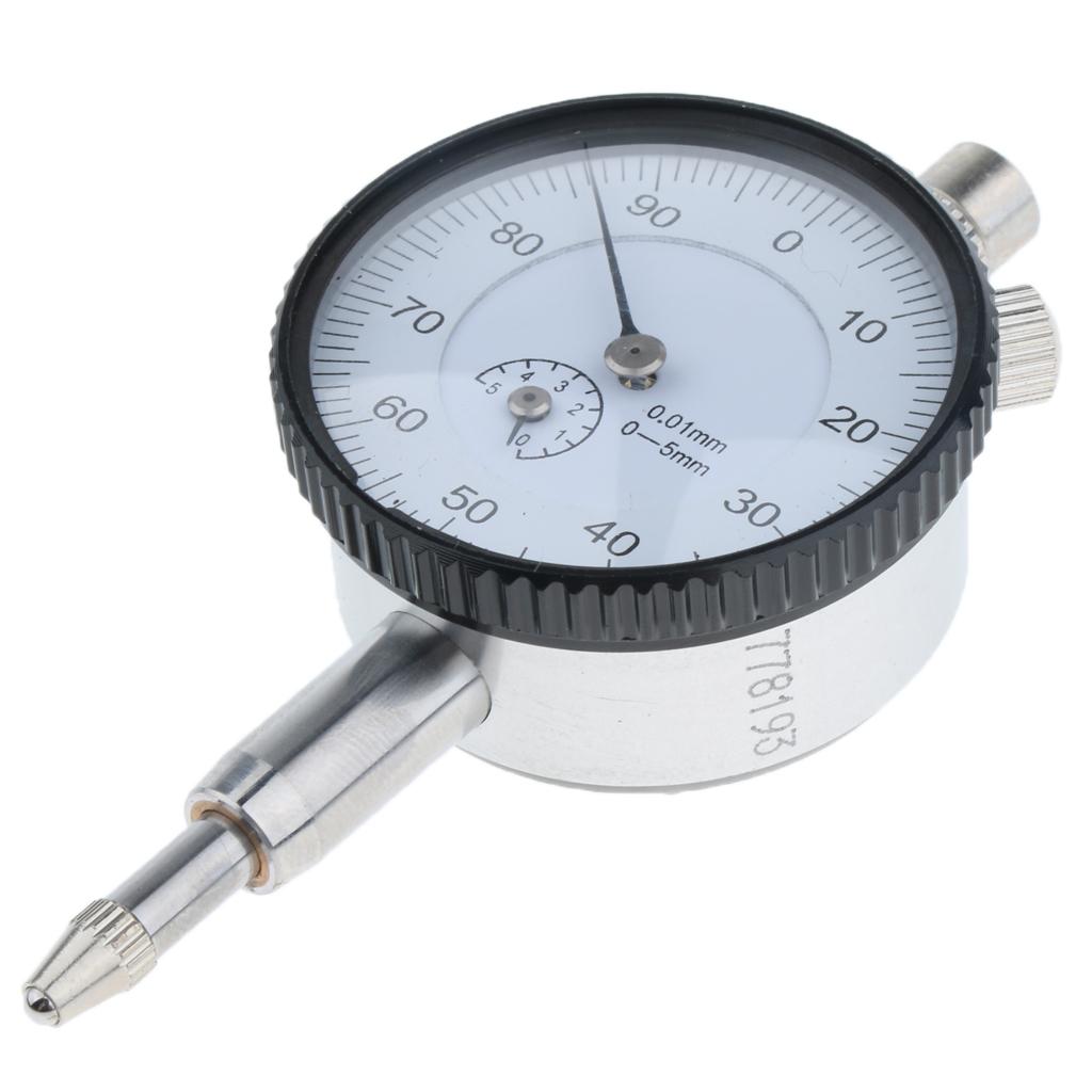 Độ Chính Xác Cao 0-5 Mm Phạm Vi Đo Mặt Số Đo 0.01 Mm Độ Chính Xác