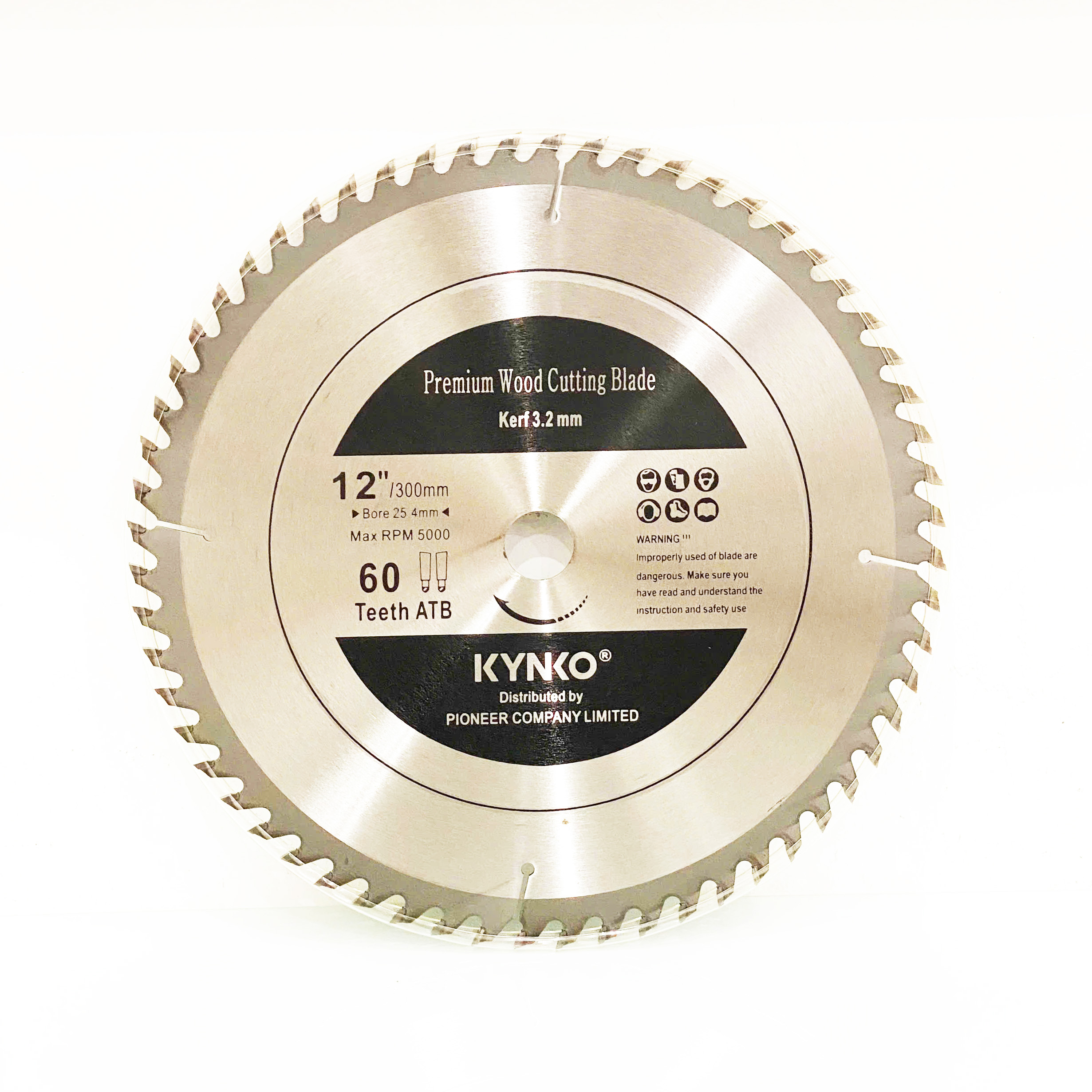 LƯỠI CƯA GỖ TCT 60 RĂNG đường kính phi Ø 300mm KYNKO WGZ300060PD25b24