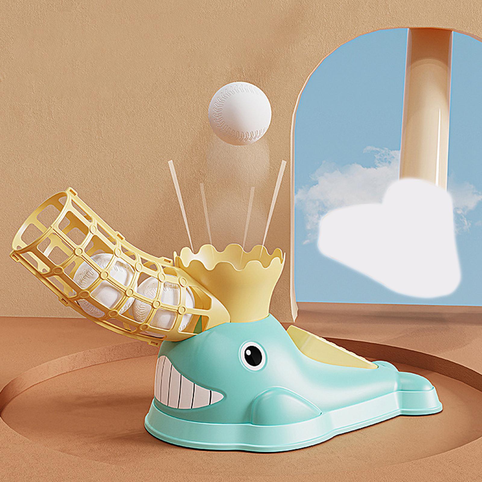 Cute  Baseball Launcher Toys for 4+ Kids Indoor Outdoor Sport Game